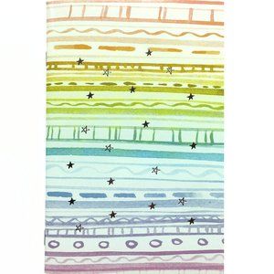Rainbow and Stars Notebook